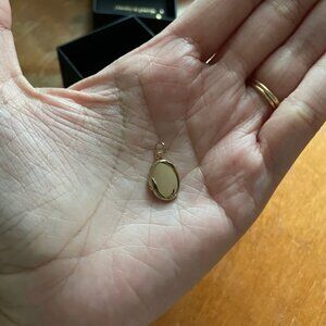 Catbird Dollhouse Gold Locket Charm